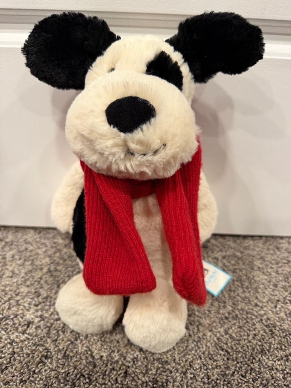 NWT Jellycat Bashful Winter Puppy plush